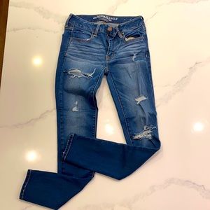 American Eagle Distressed Jeggings